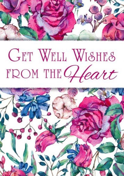 Warner Press Card-Boxed-Floral Expressions Assorted Get Well (NIV) (Box Of 12