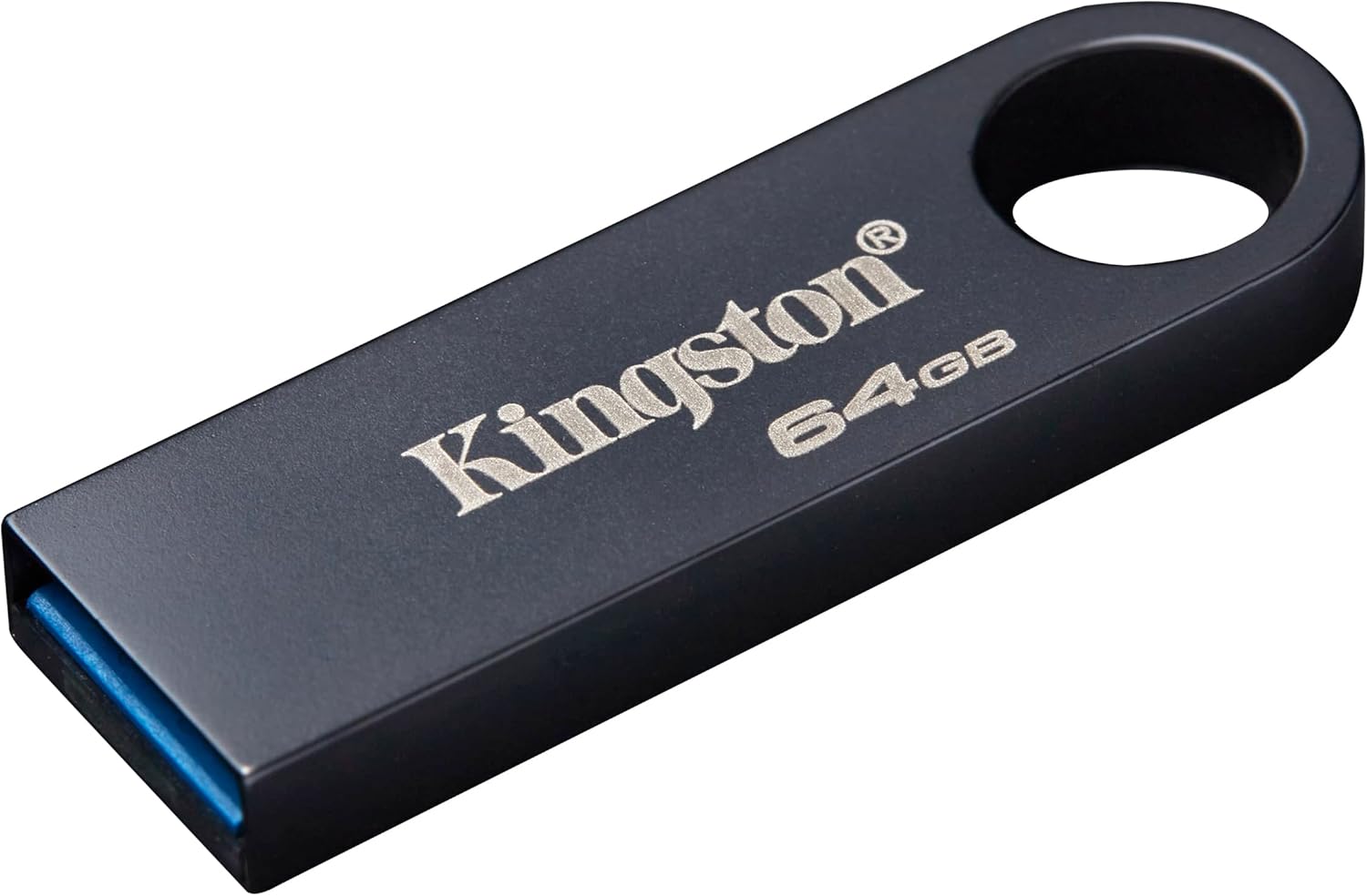 Kingston DataTraveler SE9 Gen 3 - 64GB - 220MB/s lectura - Metálica - Unidad USB 3.2 Gen 1 -Níquel oscuro