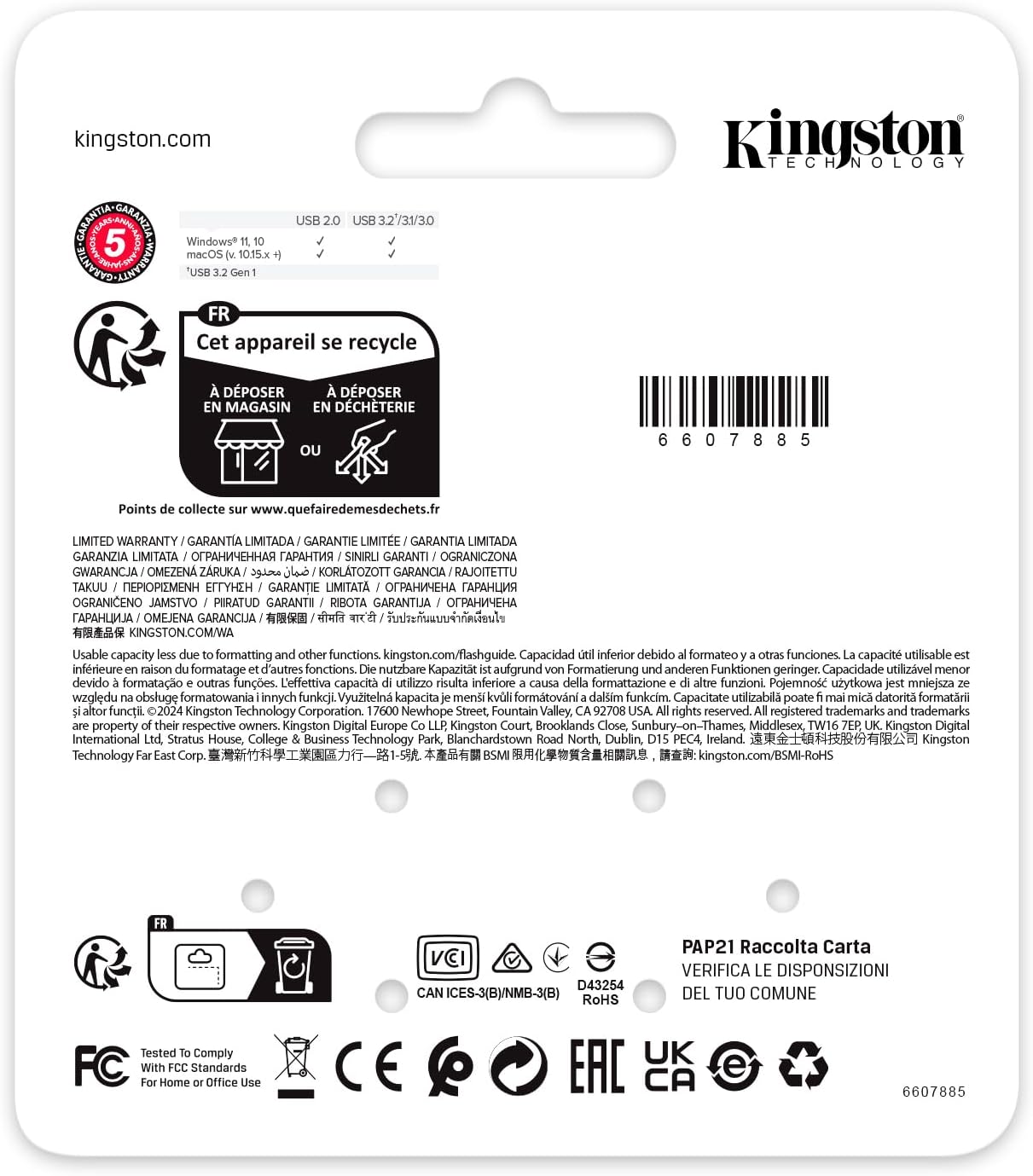 Kingston DataTraveler SE9 Gen 3 - 64GB - 220MB/s lectura - Metálica - Unidad USB 3.2 Gen 1 -Níquel oscuro