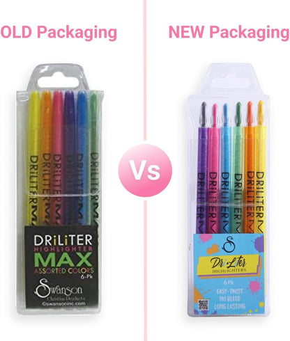 Driliter Max 6 Pc Multicolor by Swanson Christian Supply