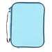 Bible Cover Canvas Black/ Sky Blue, Large