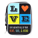 Bible Cover Love Block Canvas Medium