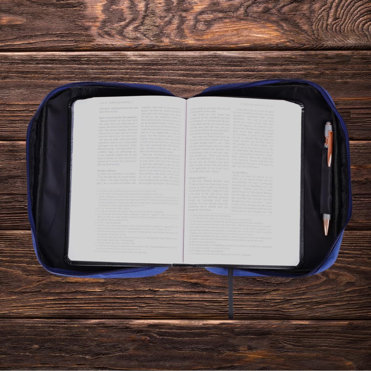 Swanson Christian Products - Bible Cover Canvas - Screen Printed Design - Shine - Large