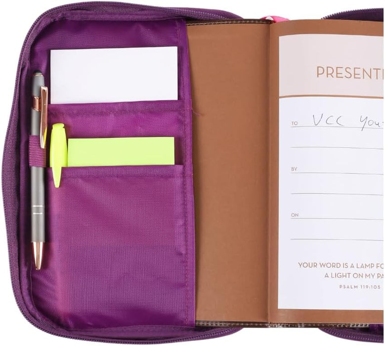 Bible Cover Canvas Do Not Be Afraid Medium