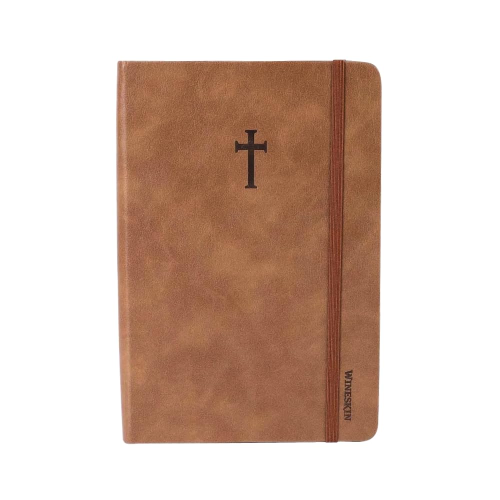 Journal Wineskin Hard Cover 420pg - Tan