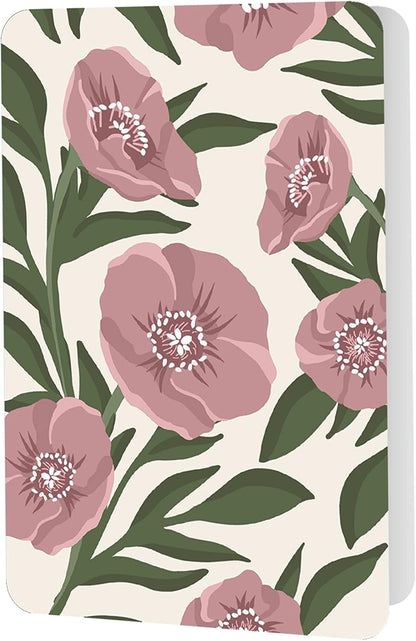 Bella Paper Botanical Blessings Assorted Note Card Set - Pack of 12-3.5" x 5.25" Printed Textured Art Paper, 3 floral Designs, Cards with Bible verses inside, Matching Stickers and Envelopes