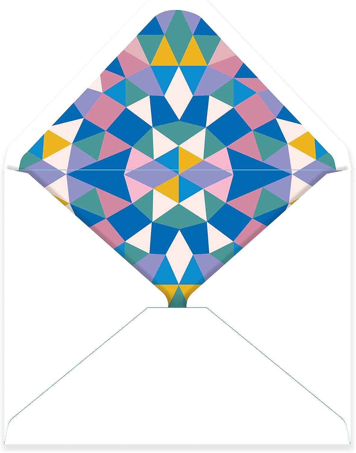 Bella Paper Kaleidoscope of Blessings All Occasion Greeting Card Set—20 Cards and lined Envelopes with Card Organizer Box —Birthday Cards, Celebration Cards, Encouragement Cards, Gratitude Cards