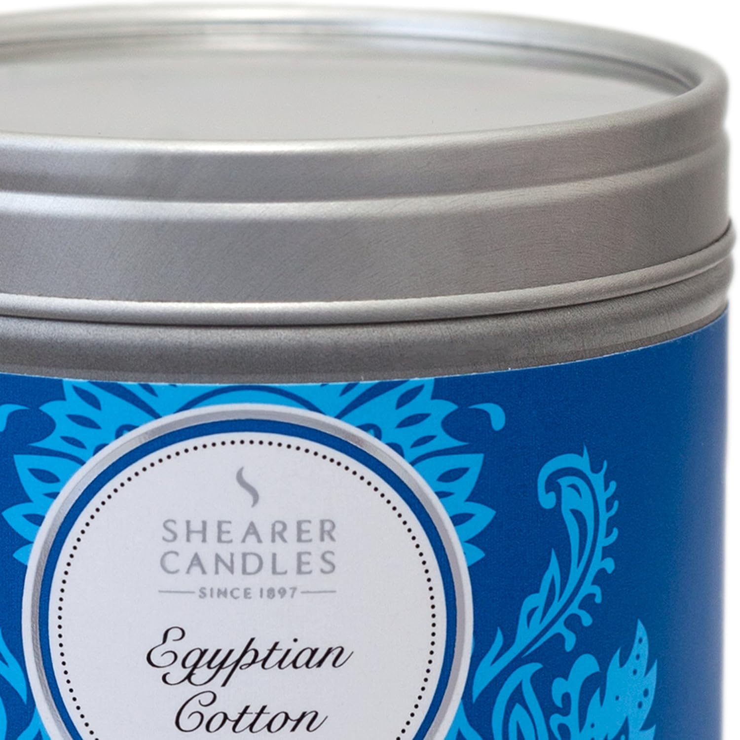 Egyptian Cotton Scented Candle in a Tin
