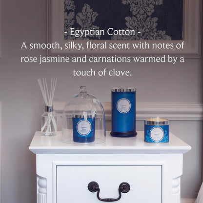 Egyptian Cotton Scented Candle in a Tin