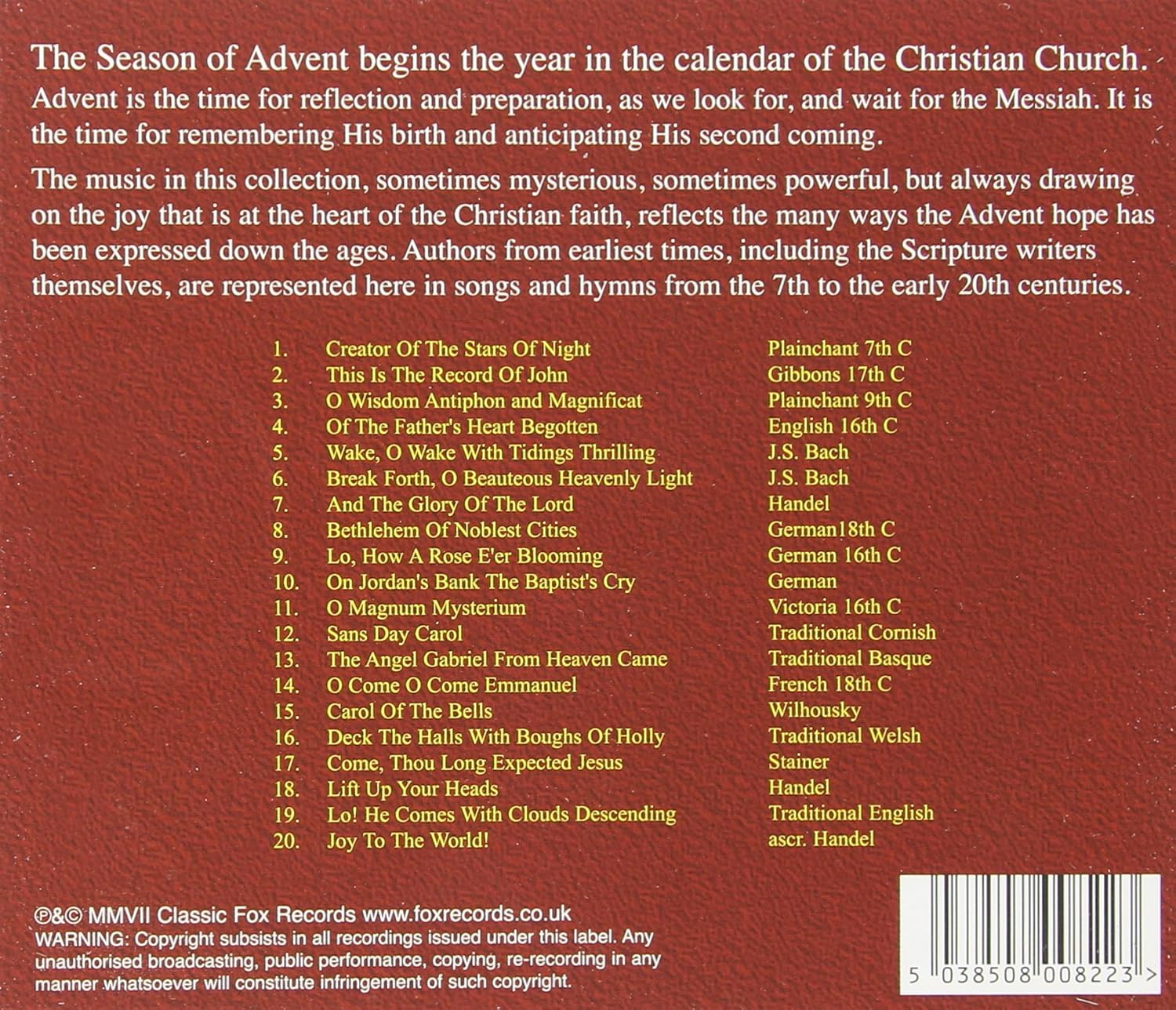 Advent Promise