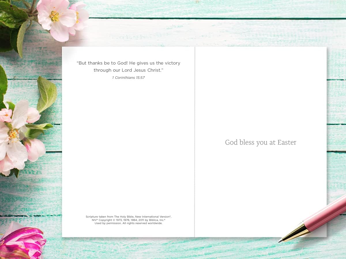 Compassion Charity Easter Cards - Cross (pack of 5