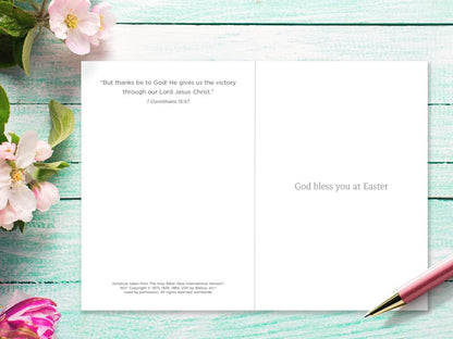 Compassion Charity Easter Cards - Cross (pack of 5