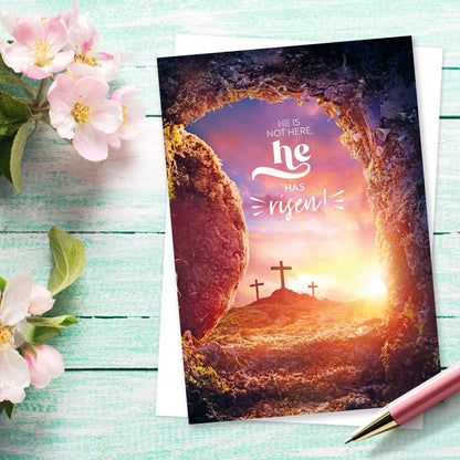 Compassion Charity Easter Cards - Risen (pack of 5