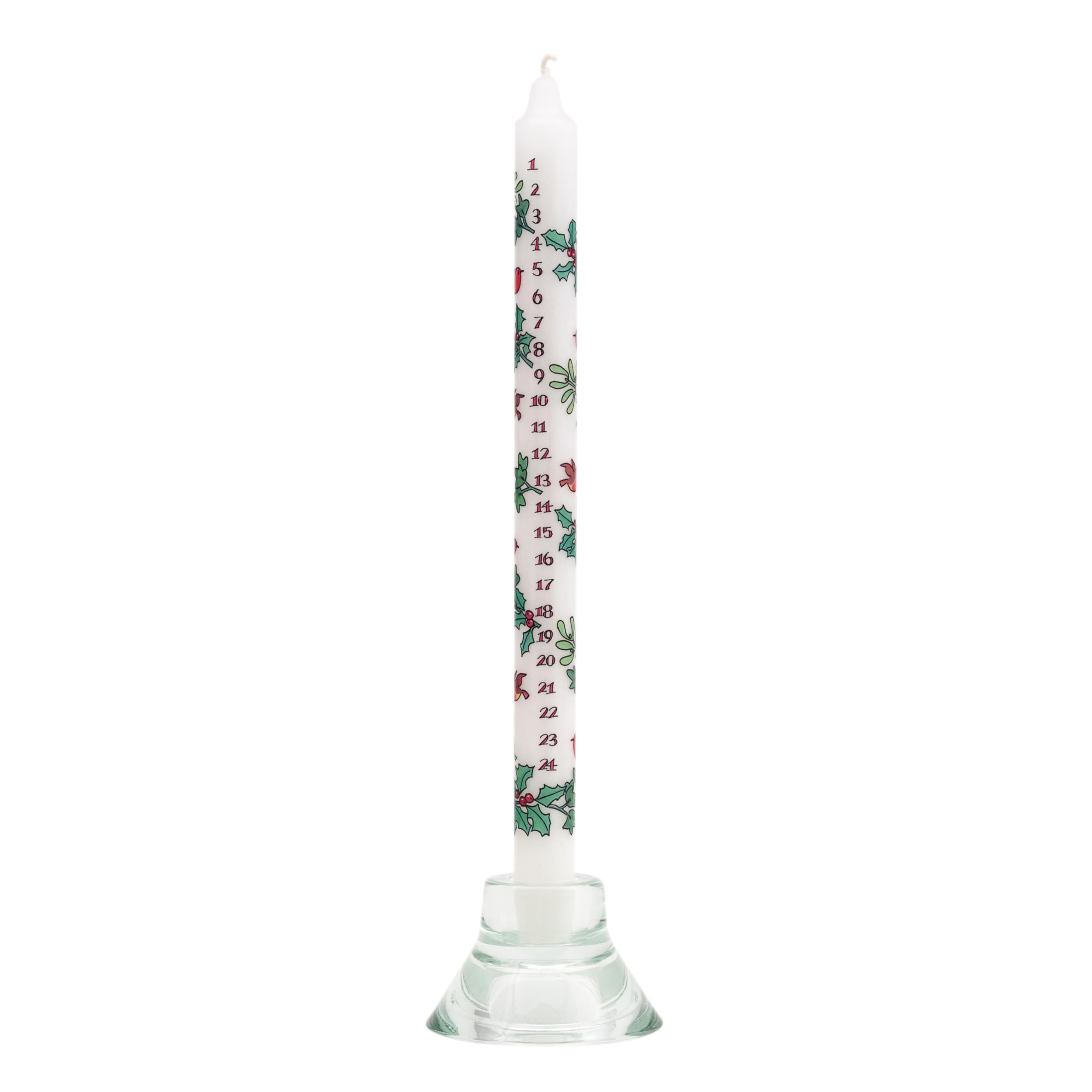 Holly & Ivy Advent Candle