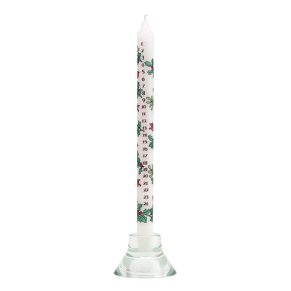Holly & Ivy Advent Candle