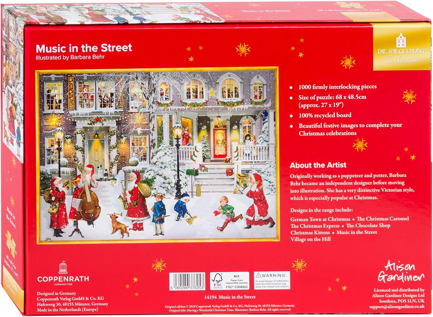 Coppenrath - Music in the Street Jigsaw Puzzle - 1000 Piece