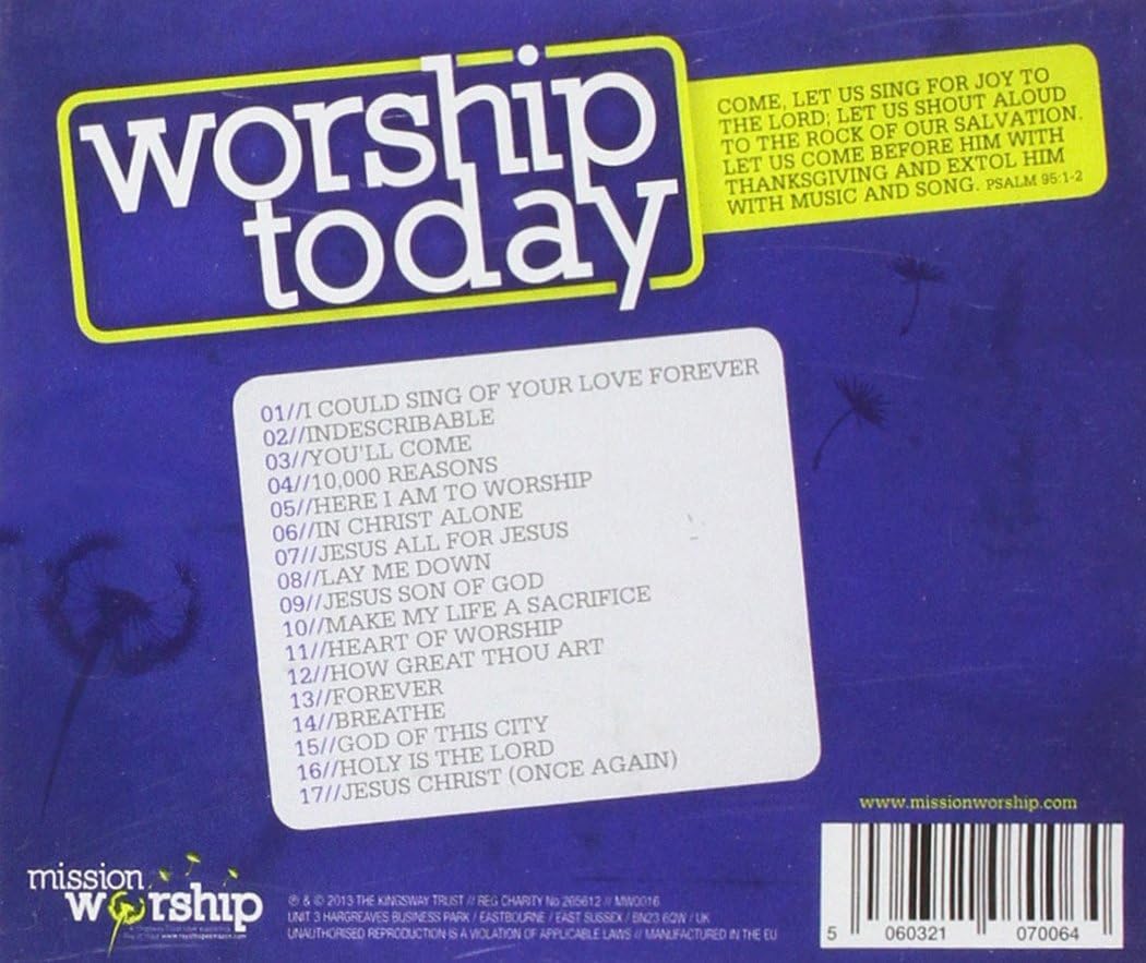 Worship Today: I Could Sing of Your Love Forever