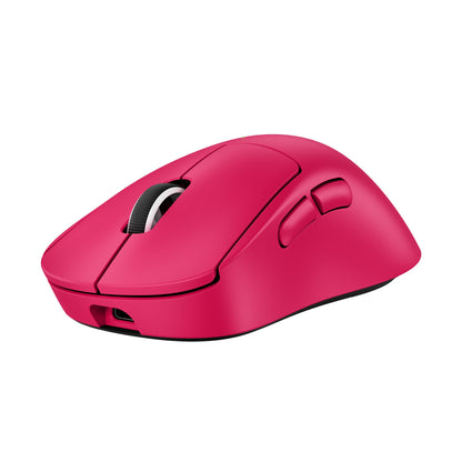 Logitech G PRO X SUPERLIGHT 2 DEX draadloze gamingmuis, 60g Pro-Grade rechtshandige muis met 5 programmeerbare knoppen, opladen via USB-C, 44K DPI sensor, tot 8 kHz polling voor PC/Mac - Roze