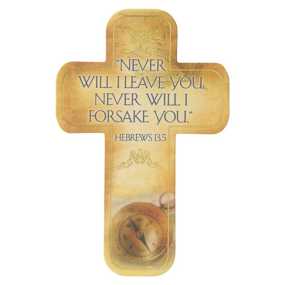 Hebrews 13:5 Cross Bookmark
