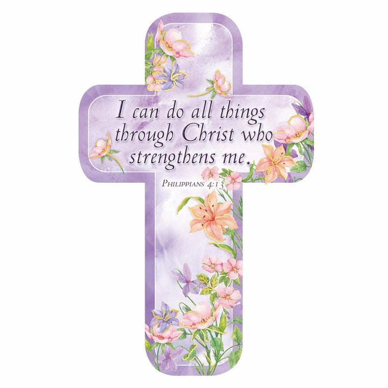 I Can Do All Things Cross Bookmark