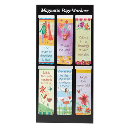 WHIMSICAL SET OF 6 BKMARKS (3)
