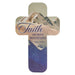 Christian Art Gifts Bookmark-Cross-Faith Can Move Mountains (Pack of 12)