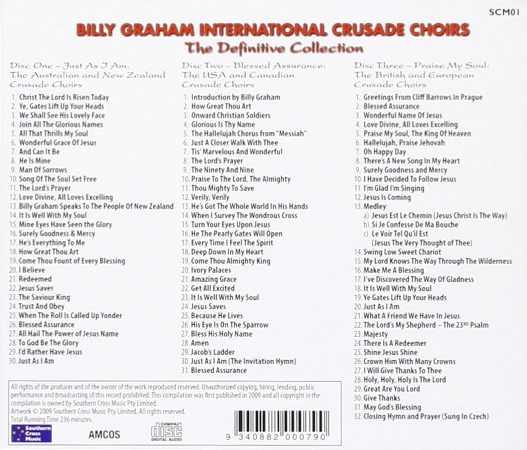 Billy Graham International Crusade Choirs - The Definitive Collection