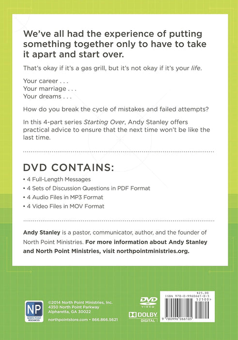 DVD-Starting Over (2 DVD)