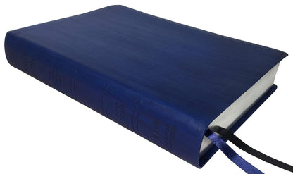 NASB 2020 Giant Print Text Bible, Blue, Indexed