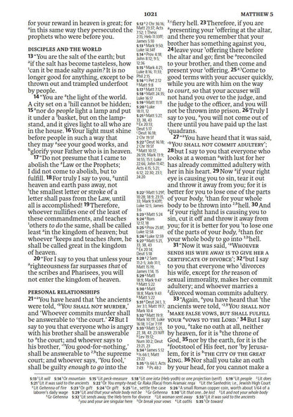 NASB 2020 Large Print Ultrathin Reference Bible, Blue