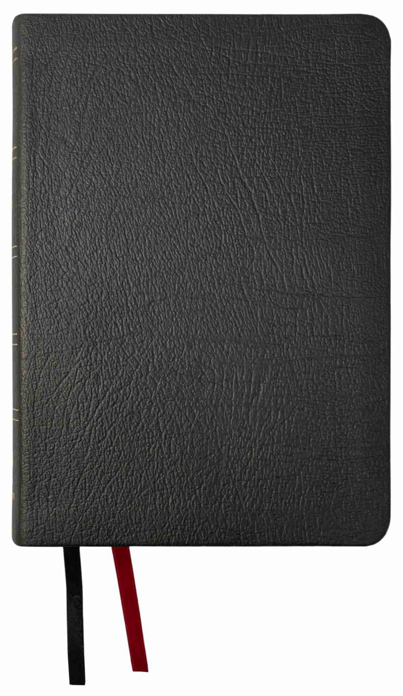 NASB 2020 Large Print Compact Bible, Black, Genuine Leather