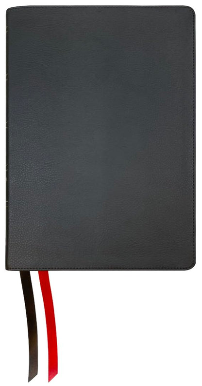 NASB 1995 Side-Column Reference Bible, Black Genuine Leather