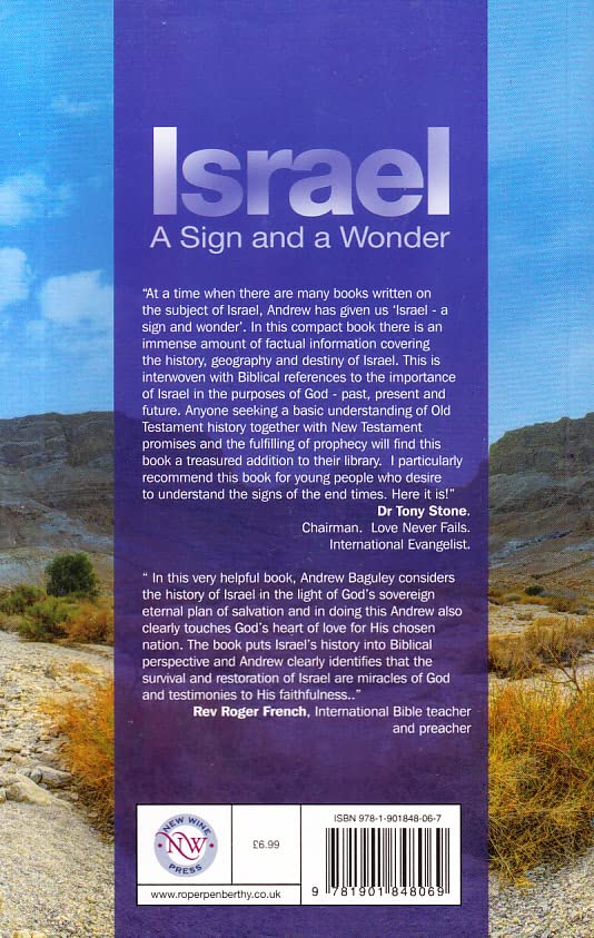 ISRAEL A SIGN AND A WONDER