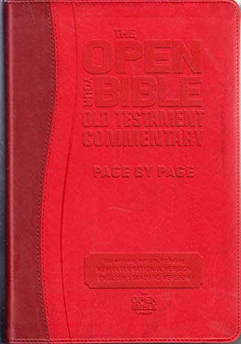 Open Your Bible OT Commentary Imitation Leather Red
