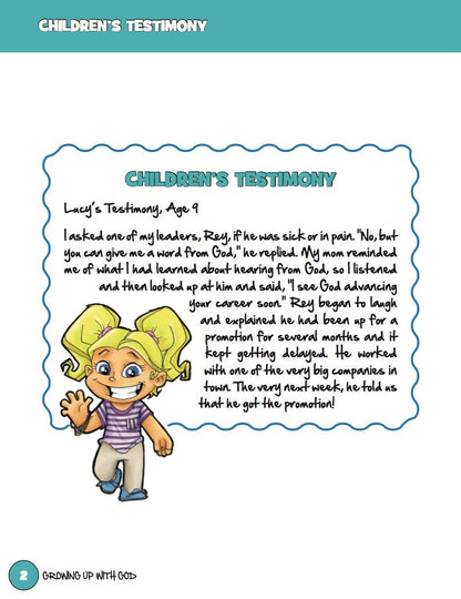 Growing Up With God Workbook Paperback Shawn Bolz