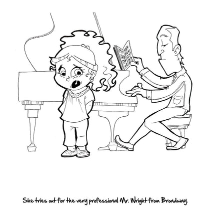 Growing Up With God Colouring Book