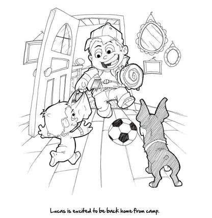 Growing Up With God Colouring Book