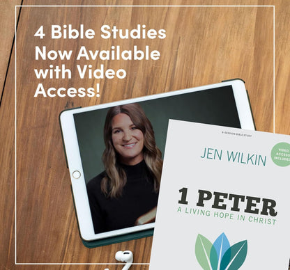 1 Peter Bible Study Book with Video Access