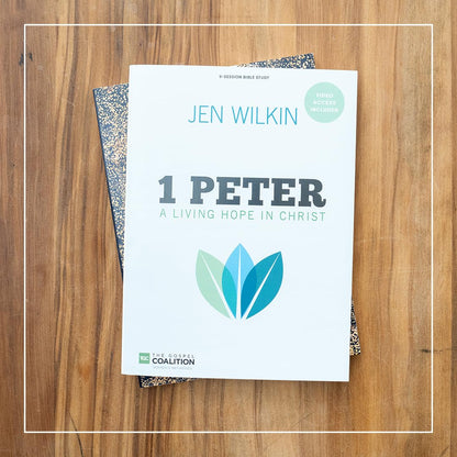 1 Peter Bible Study Book with Video Access: A Living Hope in Christ (Gospel Coalition