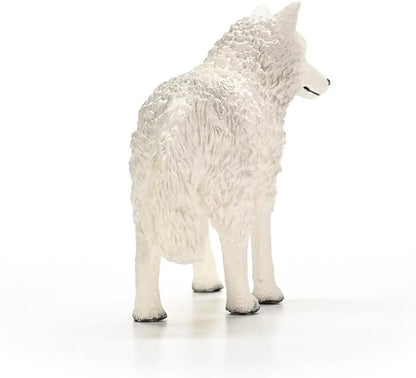 schleich 14880 Arctic Wolf, from 3 years WILD LIFE - Figurine, 8 x 8 x 6 cm