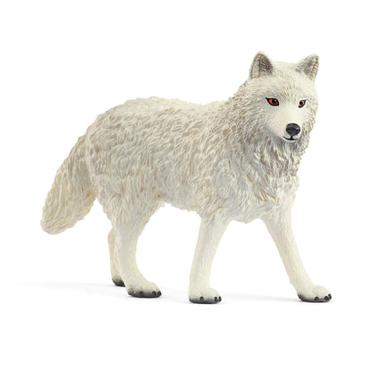 schleich 14880 Arctic Wolf, from 3 years WILD LIFE - Figurine, 8 x 8 x 6 cm