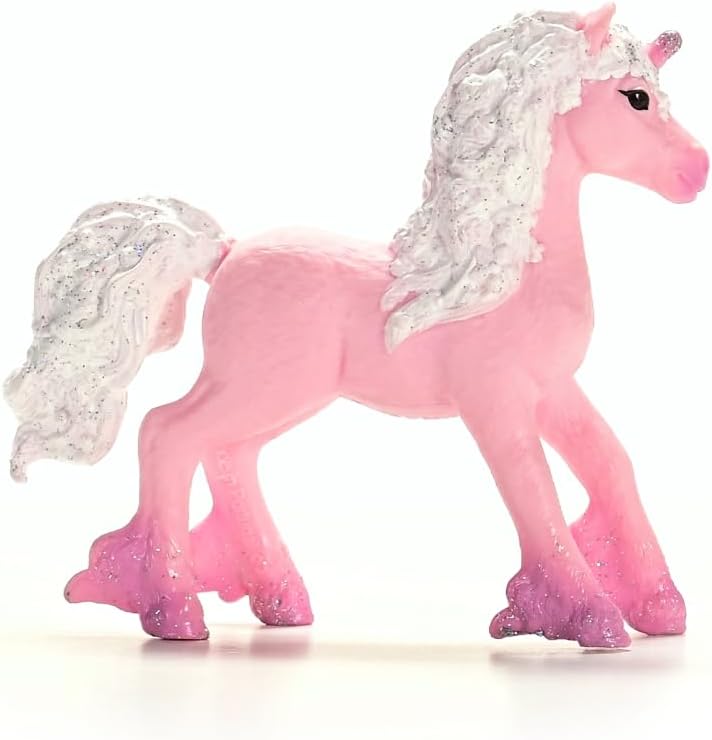 schleich 70832 Flower Unicorn Foal, from 5 years BAYALA - Figurine, 10 x 10 x 9 cm