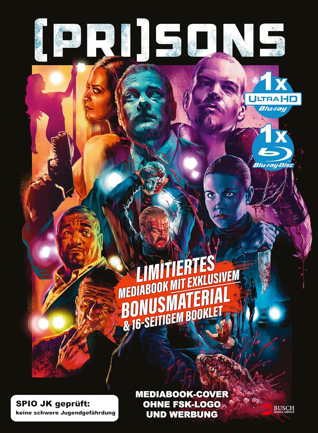 (Pri)sons (uncut) - 2-Disc Limited Edition Mediabook (UHD Blu-ray + Blu-ray
