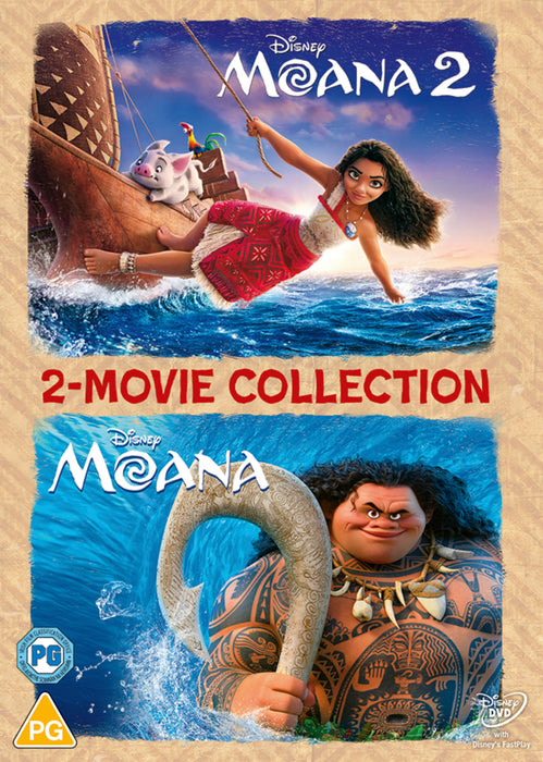 Disney's Moana 1 & 2 Double pack
