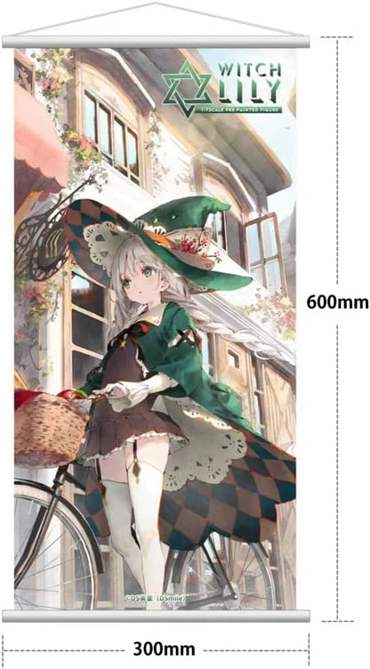 Hobby Sakura Kaido Witch Lily Illustrated by DS Mile, Limited Edition with Bonus Item, Total Height Approx. 9.4 inches (240 mm) (Base Included) PVC and ABS 1/7 Scale Complete Figure