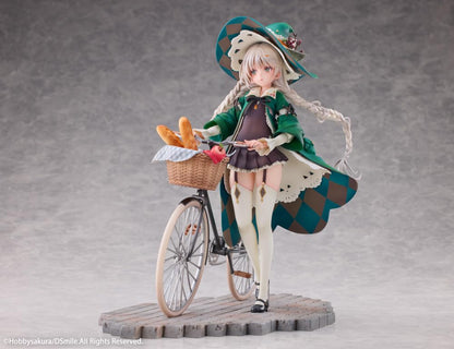 Hobby Sakura Kaido Witch Lily Illustrated by DS Mile, Limited Edition with Bonus Item, Total Height Approx. 9.4 inches (240 mm) (Base Included) PVC and ABS 1/7 Scale Complete Figure