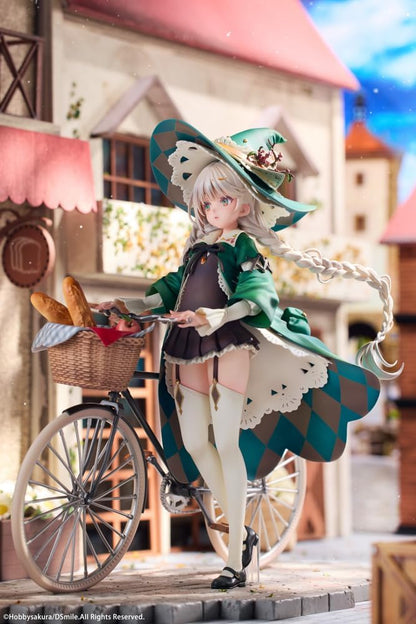Hobby Sakura Kaido Witch Lily Illustrated by DS Mile, Limited Edition with Bonus Item, Total Height Approx. 9.4 inches (240 mm) (Base Included) PVC and ABS 1/7 Scale Complete Figure