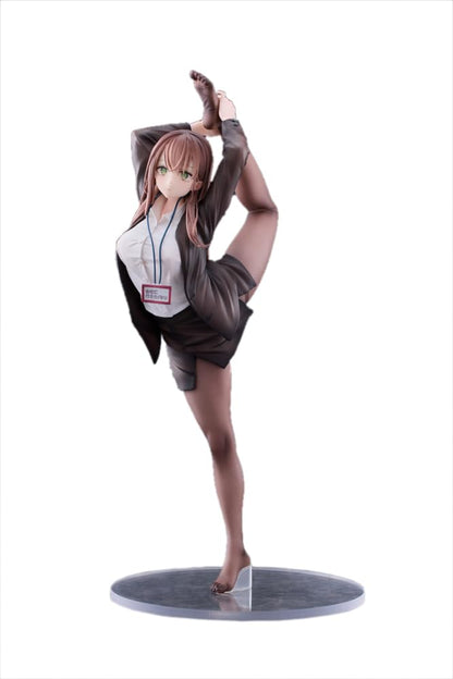 Original Character statuette PVC 1/4 OL-chan Who Doesn't Want to Go to Work White Ver. Deluxe Edition 26 cm