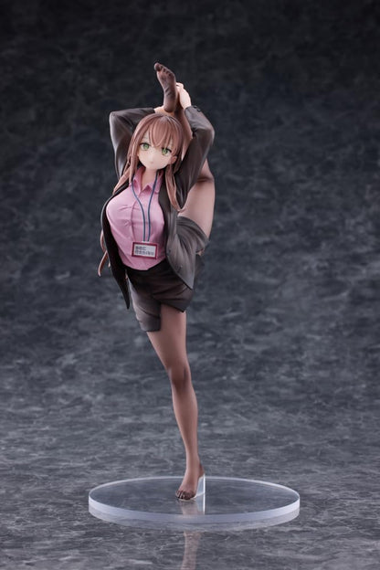 Original Character statuette PVC 1/4 OL-chan Who Doesn't Want to Go to Work Pink Ver. Deluxe Edition 26 cm
