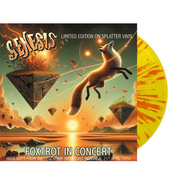 Foxtrot In Concert (Splatter